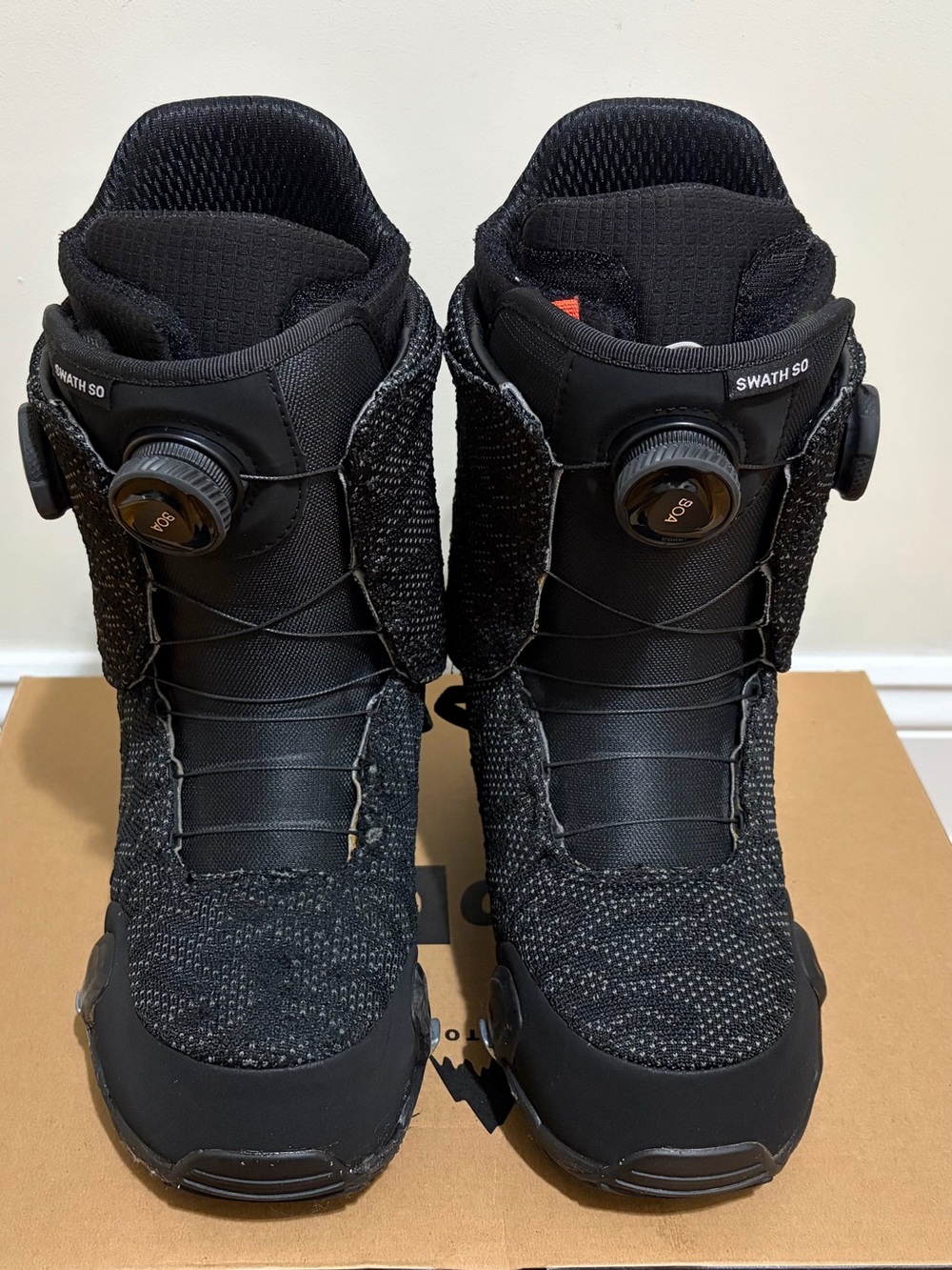 Burton Black Men's Swath Step On Snowboarding Boots
